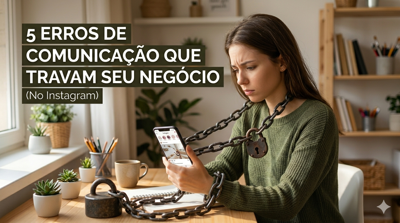 Erros de comunicação que travam pequenos negócios no Instagram