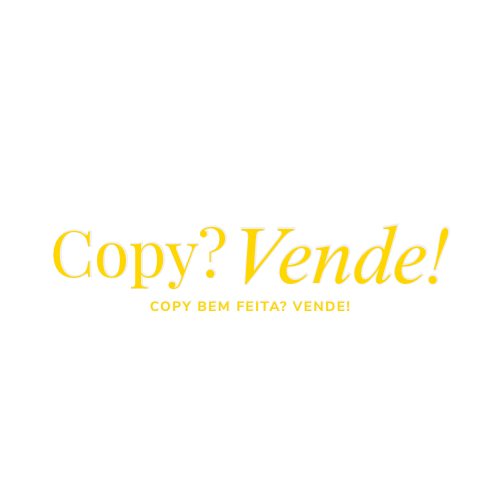 Copy? Vende! • Copy bem feita vende.